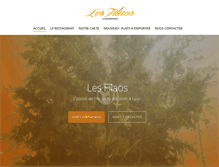 Tablet Screenshot of lesfilaos-lyon.com